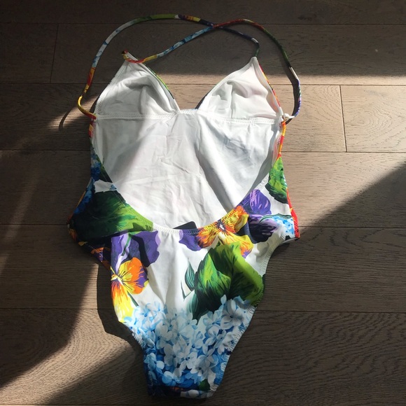 DOLCE&GABBANA Floral One-Piece Swimsuit - Picture 6 of 10